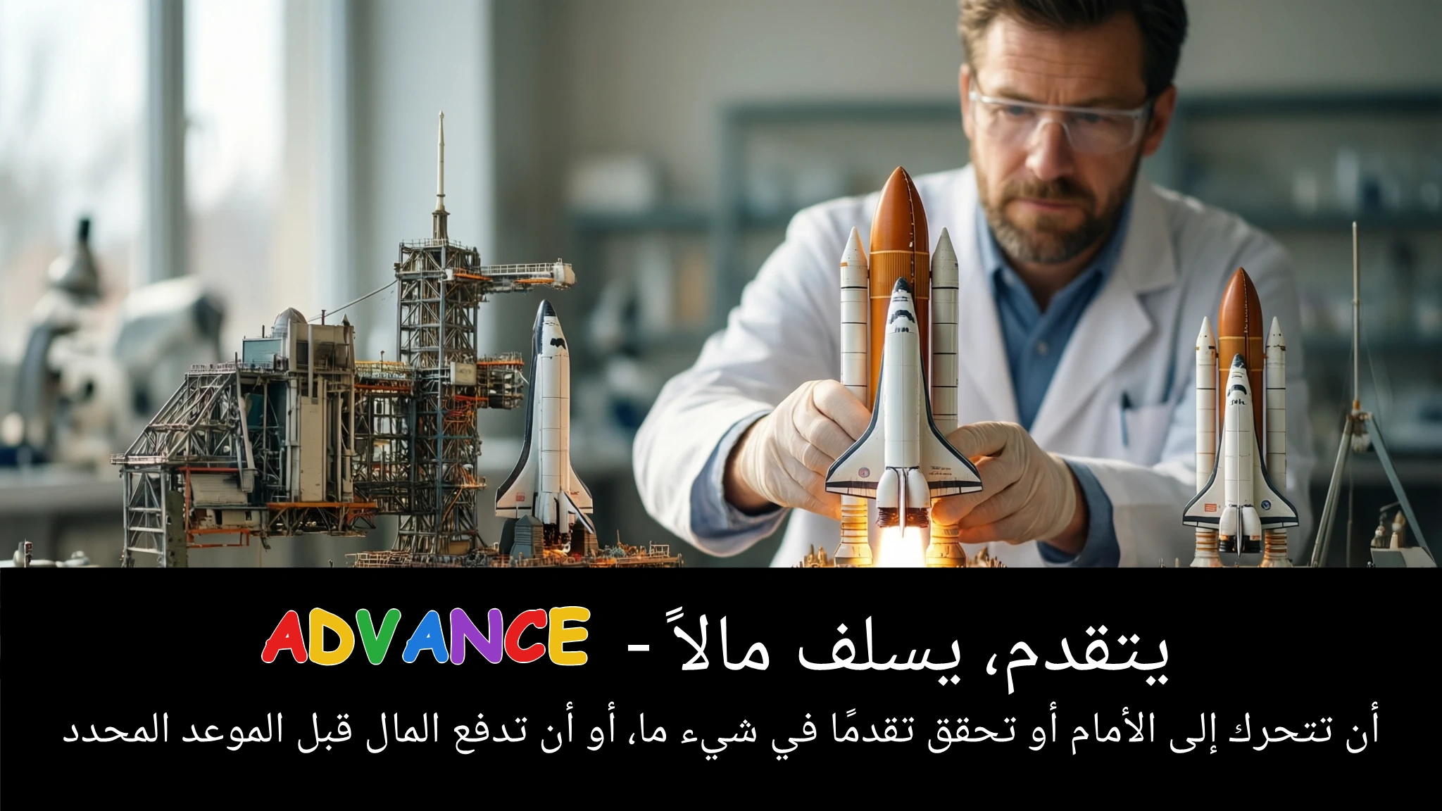 Arabic Illustration for advance